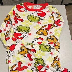 Dr. Seuss Kids Pajama Set - Red, Green, and White